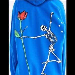 Urban outfitters skelelover oversized hoodie